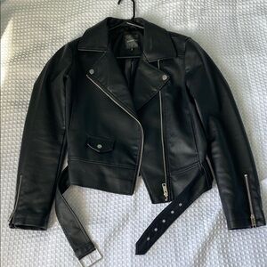 Dynamite Faux Leather Jacket